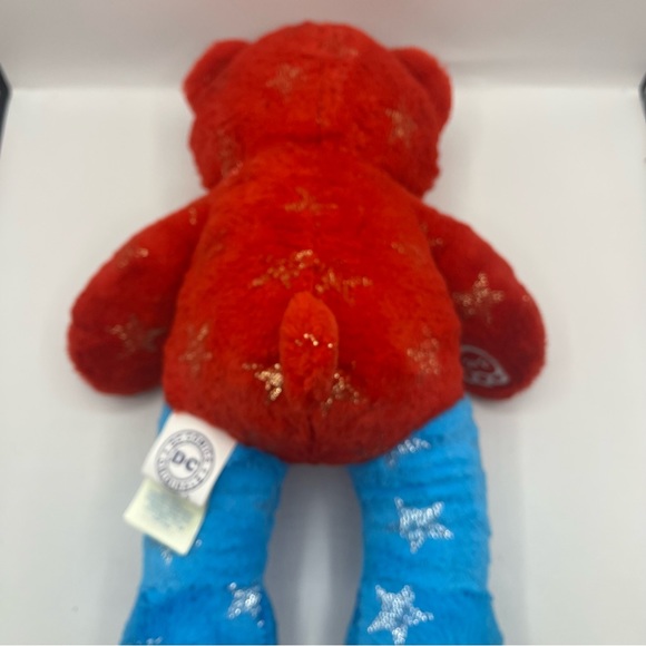 Build A Bear Workshop DC Comics Wonder Woman Teddy Plush 17” Red Blue Stars - Picture 3 of 13
